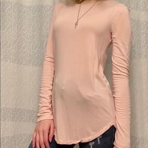 Pink Long Sleeve Tee